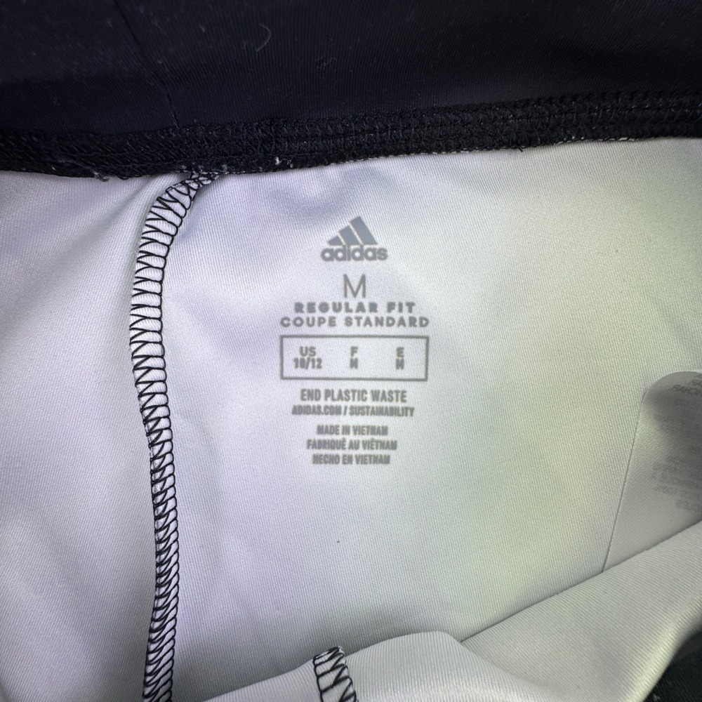 adidas Gradient Black and Pink Leggings - Picture 6 of 8